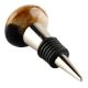 Brown And Black Ceramic Wine Stopper Online